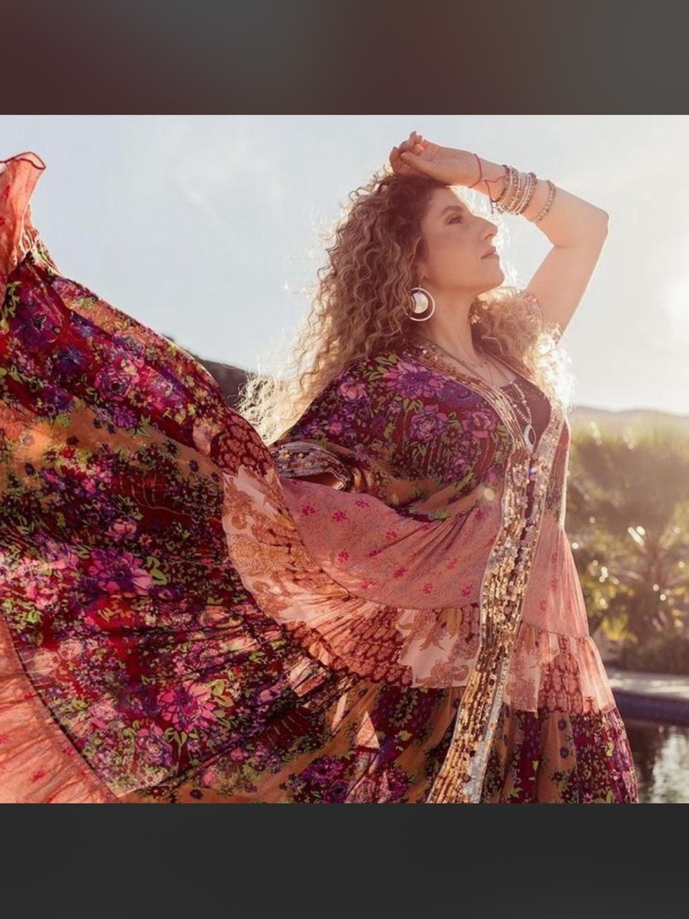 NWT Free People One Fine Day Maxi Duster Kimono Dress Size XL